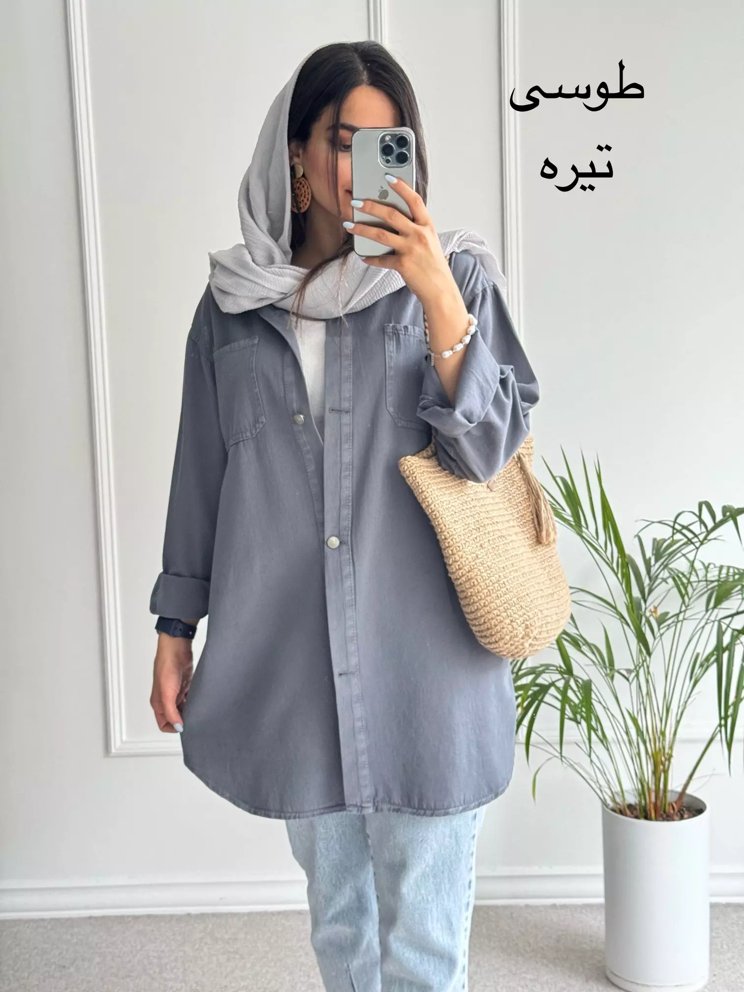 مانتو کتان زارا بلند 412